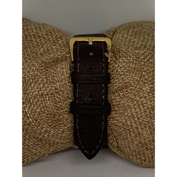 Michael Kors MK6337 Women Brown Leather Analog Dial Quartz Genuine Watch WFH184 - Picture 5 of 11